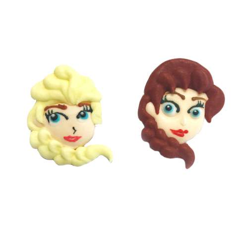 Frozen Elsa And Anna Sugar Decorations
